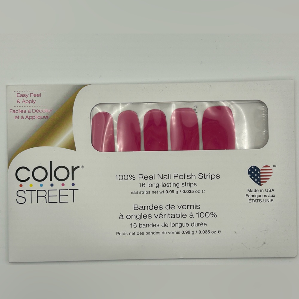 Color Street Pink Nail Polish Strips